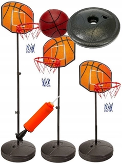 Basketbalové príslušenstvo pre deti - Detský voľne stojaci záhradný BASKETBALOVÝ KOŠ